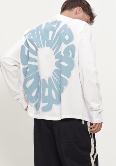 Witte FLANEUR T-shirt FLANEUR SOUNDS GOOD LONG SLEEVE - large