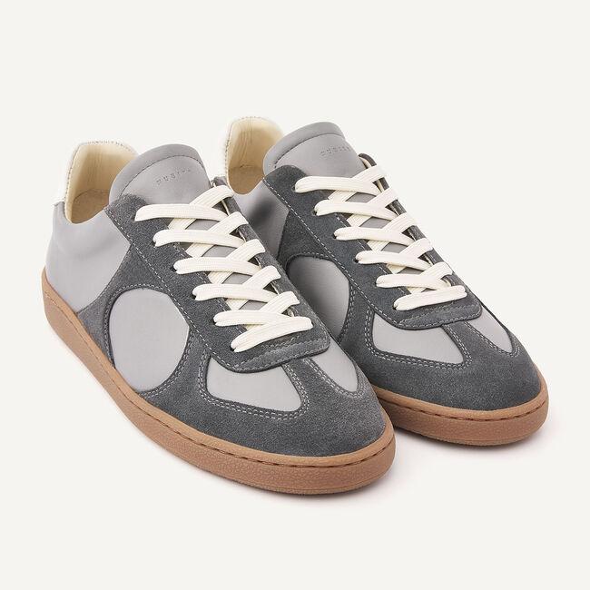 Grijze NUBIKK Lage sneakers RAY RIO MEN - large