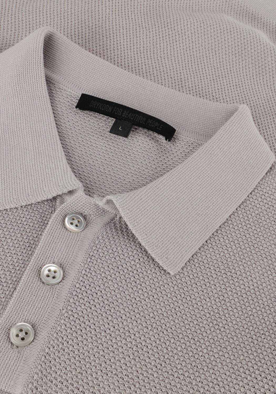 Grijze DRYKORN T-shirt TRITON - large