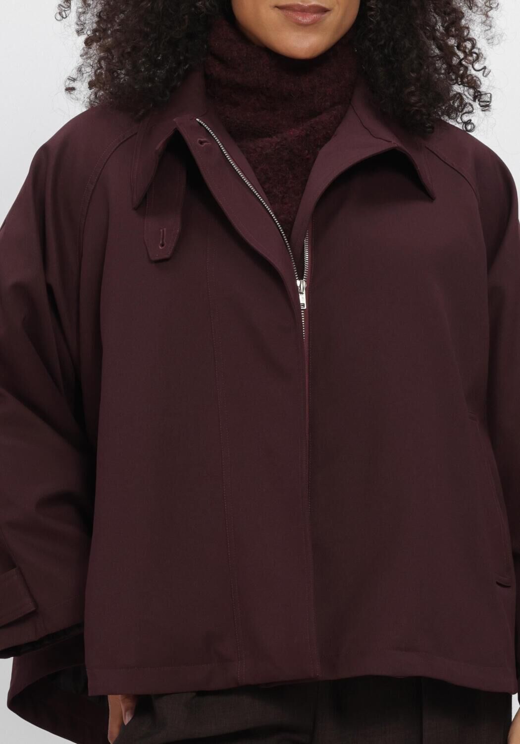 Bordeaux AIMEE THE LABEL Jack LOMBOKW6 TRENCHCOAT - large