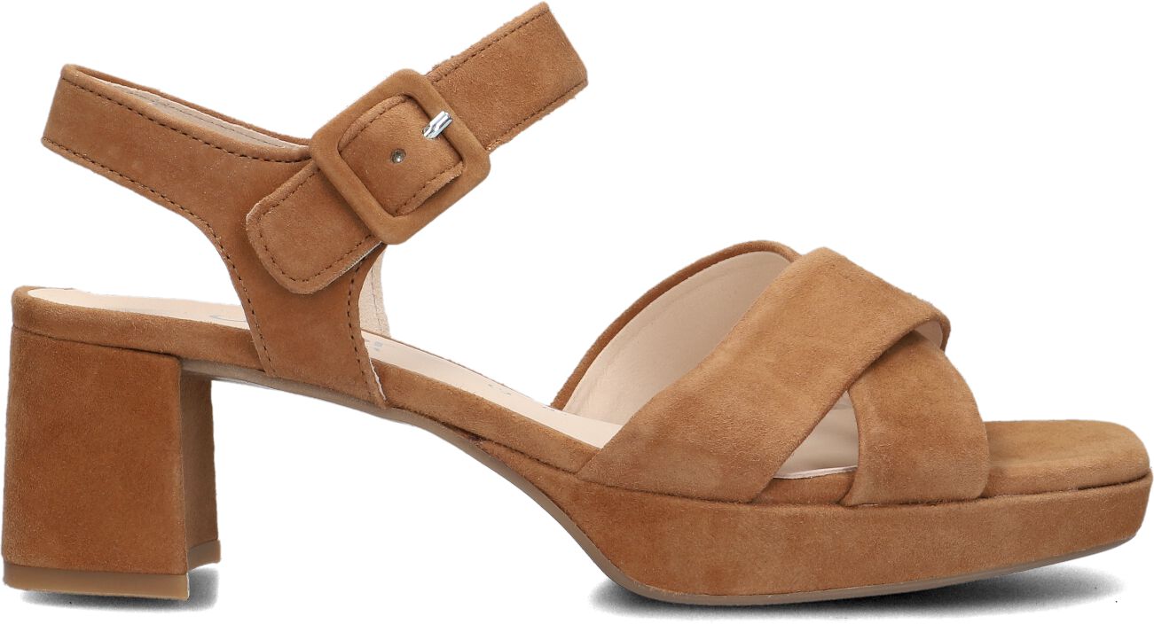 Gabor Sandalen
Dames 953, Maat: 37, Materiaal: Suède, Kleur: Cognac