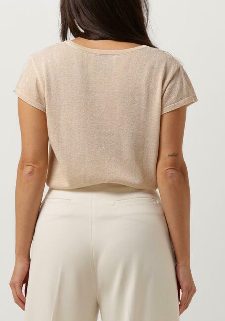 Gouden MINUS T-shirt CARLINA KNIT TEE - large