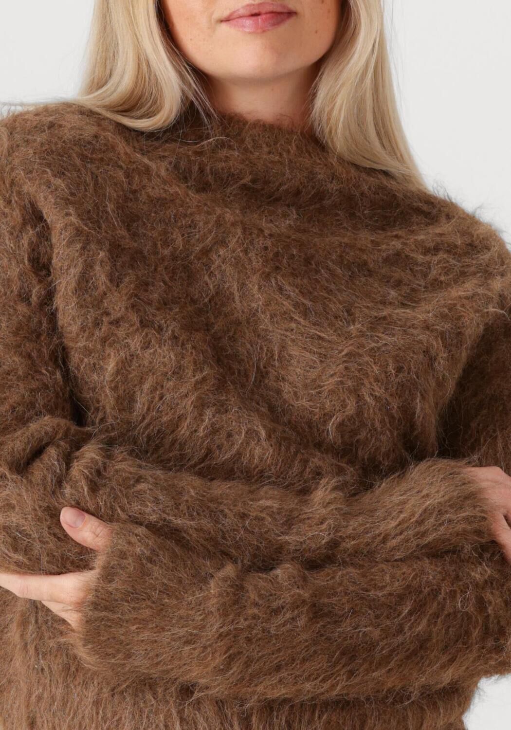 Bruine IBANA Trui KONIA - large