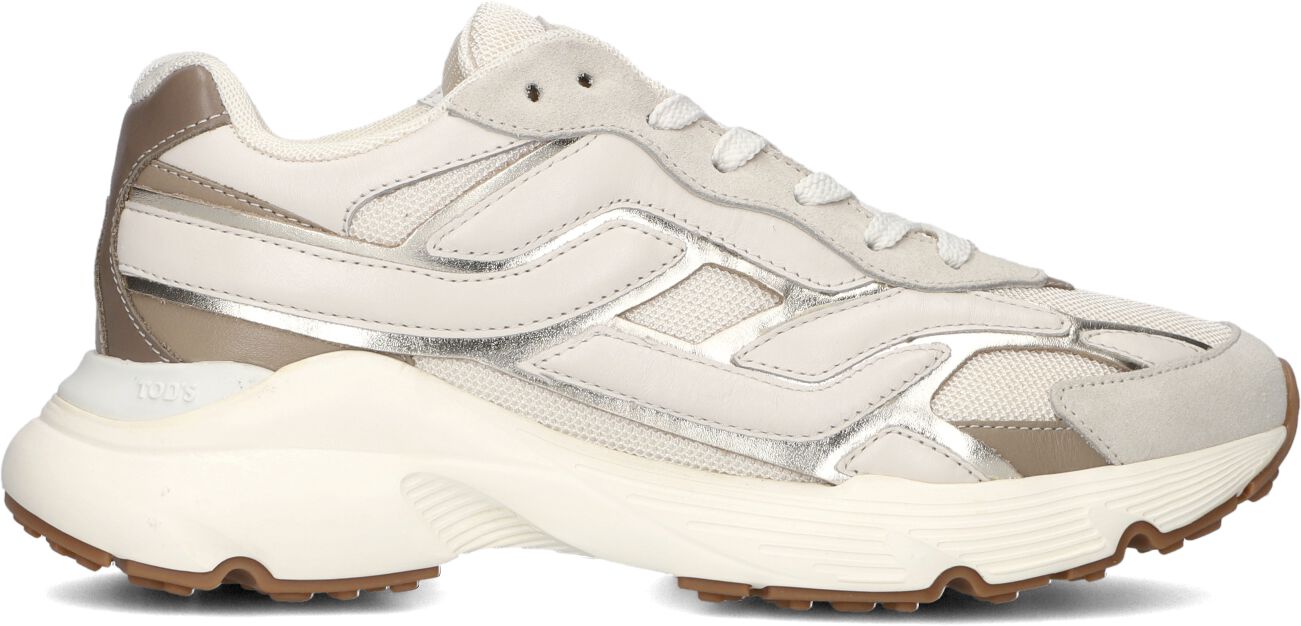 Tod's Lage Sneakers Dames Xxw54c0ic50, Maat: 37, Materiaal: Leer, Kleur: Beige