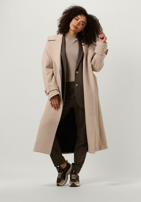 Bruine BEAUMONT Flared broek CHARLIE - large