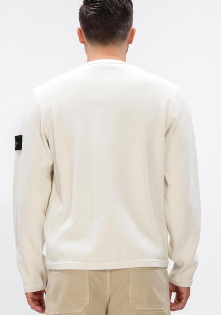 Ecru STONE ISLAND Sweater SWEATSHIRT S0297 - large