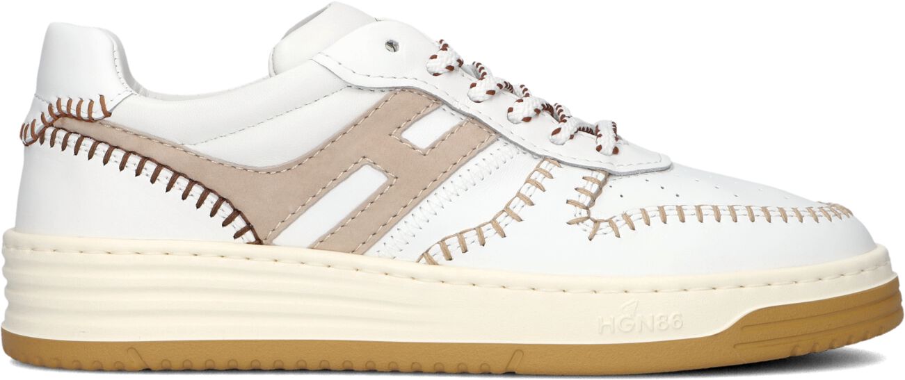 Hogan Lage Sneakers Dames Hxw6300eu5c, Maat: 41, Materiaal: Leer, Kleur: Wit