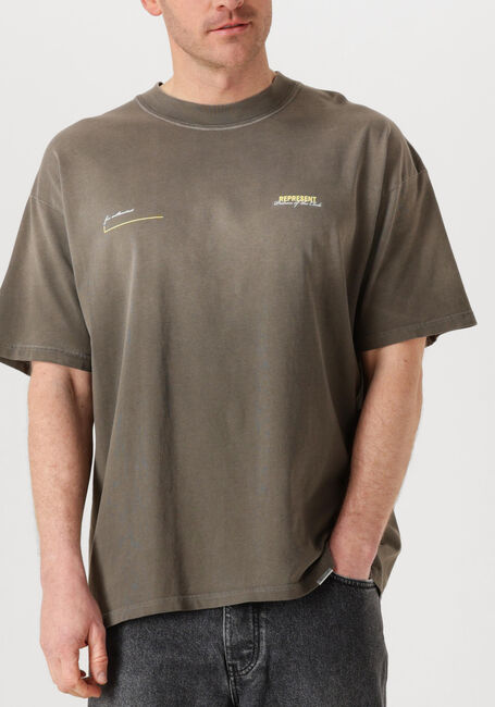 Grijze REPRESENT T-shirt PATRON OF THE CLUB T SHIRT - large