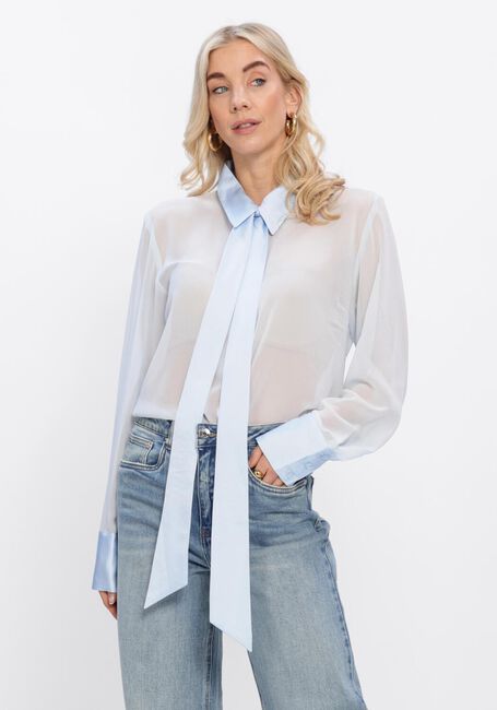 Lichtblauwe GESTUZ Top GZCHIF SHIRT - large