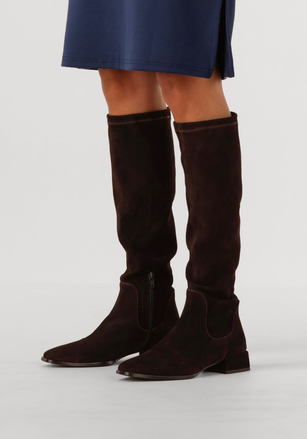 Bruine NOTRE-V Hoge laarzen 25180 - large