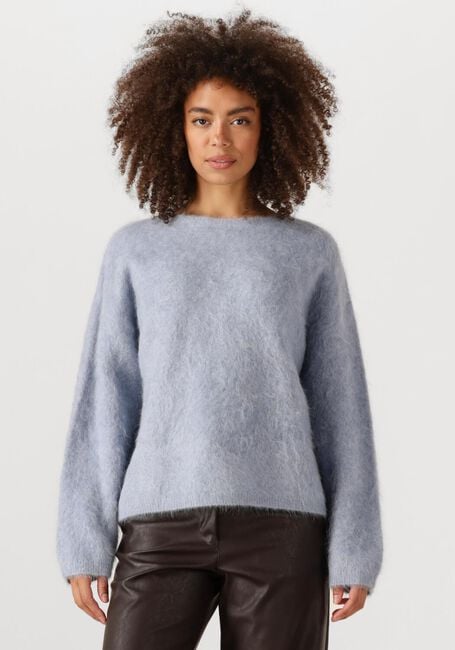 Lichtblauwe KNIT-TED Trui AMALIA - large