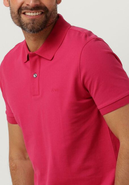 Roze BOSS BLACK Polo PALLAS - large