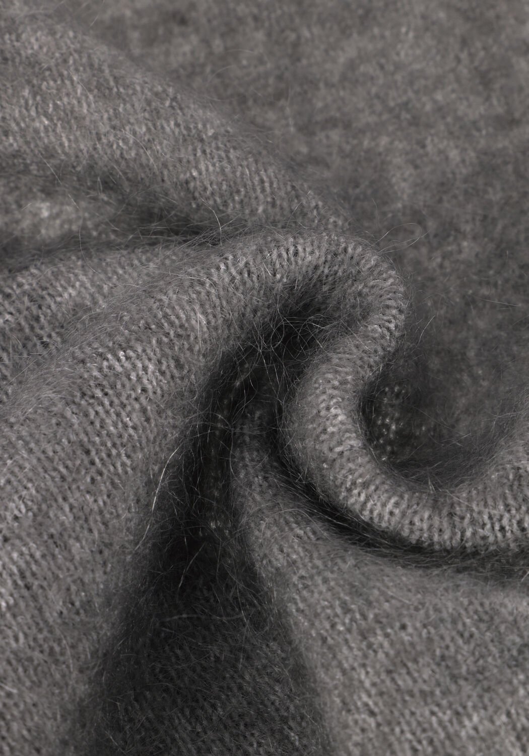 Lichtgrijze SECOND FEMALE Vest BROOK KNIT WRAP CARDIGAN - large