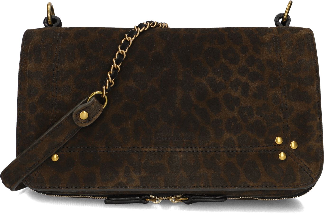 Jérôme Dreyfuss Jérôme Dreyfuss Crossbodytas Dames Bobi, Materiaal: Suède, Kleur: Bruin