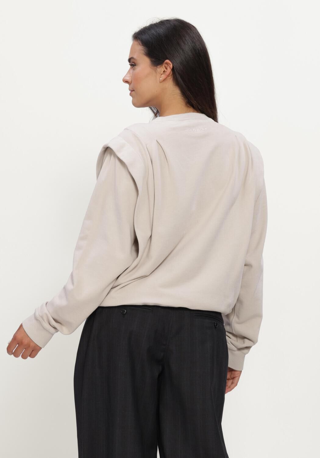 Beige ISABEL MARANT Sweater SOLDY SWEAT SHIRT - large
