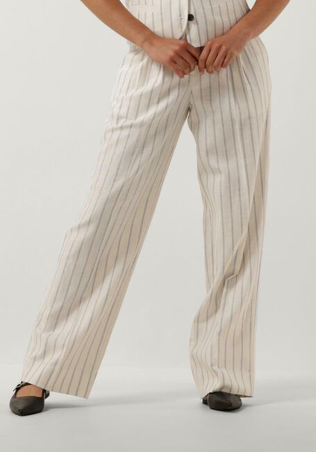 Witte SECOND FEMALE Pantalon ESANA TROUSERS - large