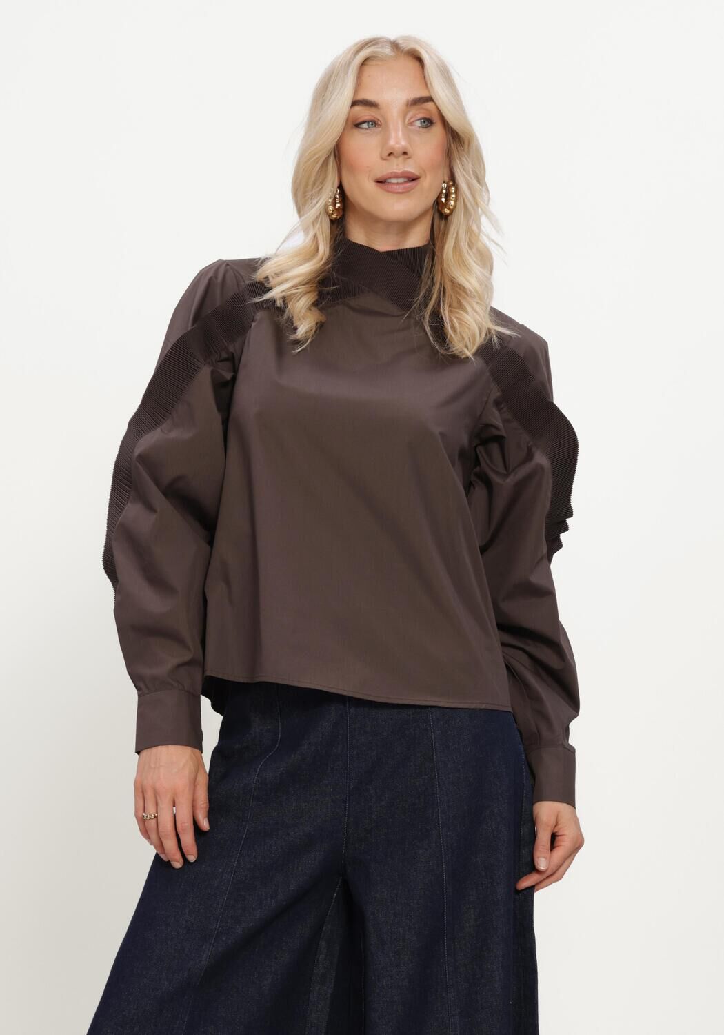 Bruine COPENHAGEN MUSE Blouses CMPLEAT-BLOUSE - large