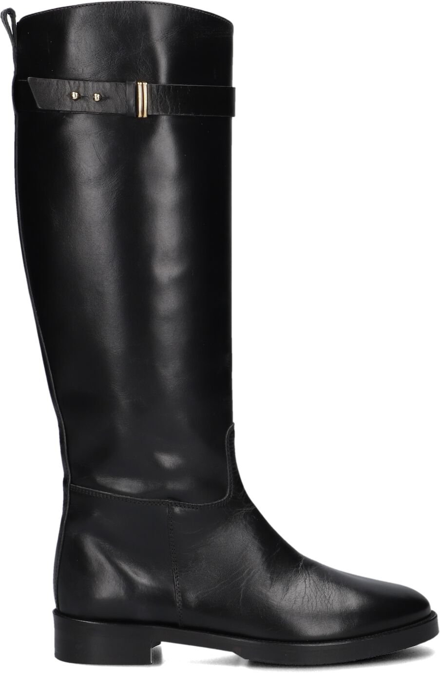 Pertini Hoge Laarzen Dames 32556, Maat: 38, Materiaal: Leer, Kleur: Zwart