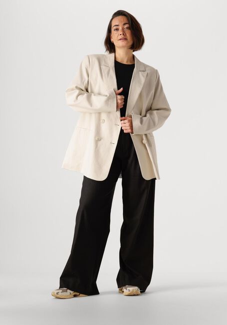 Gebroken wit GESTUZ Blazer ELARAHGZ LINEN BLAZER - large