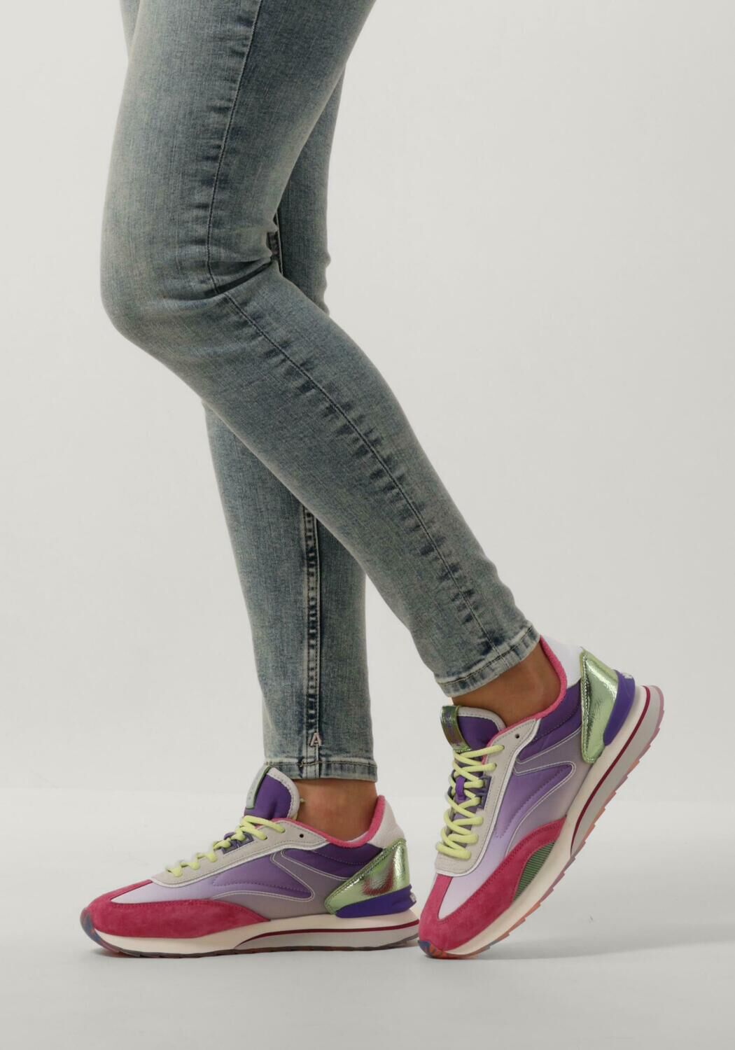 Paarse THE HOFF BRAND Lage sneakers STAR FRUIT ART - large