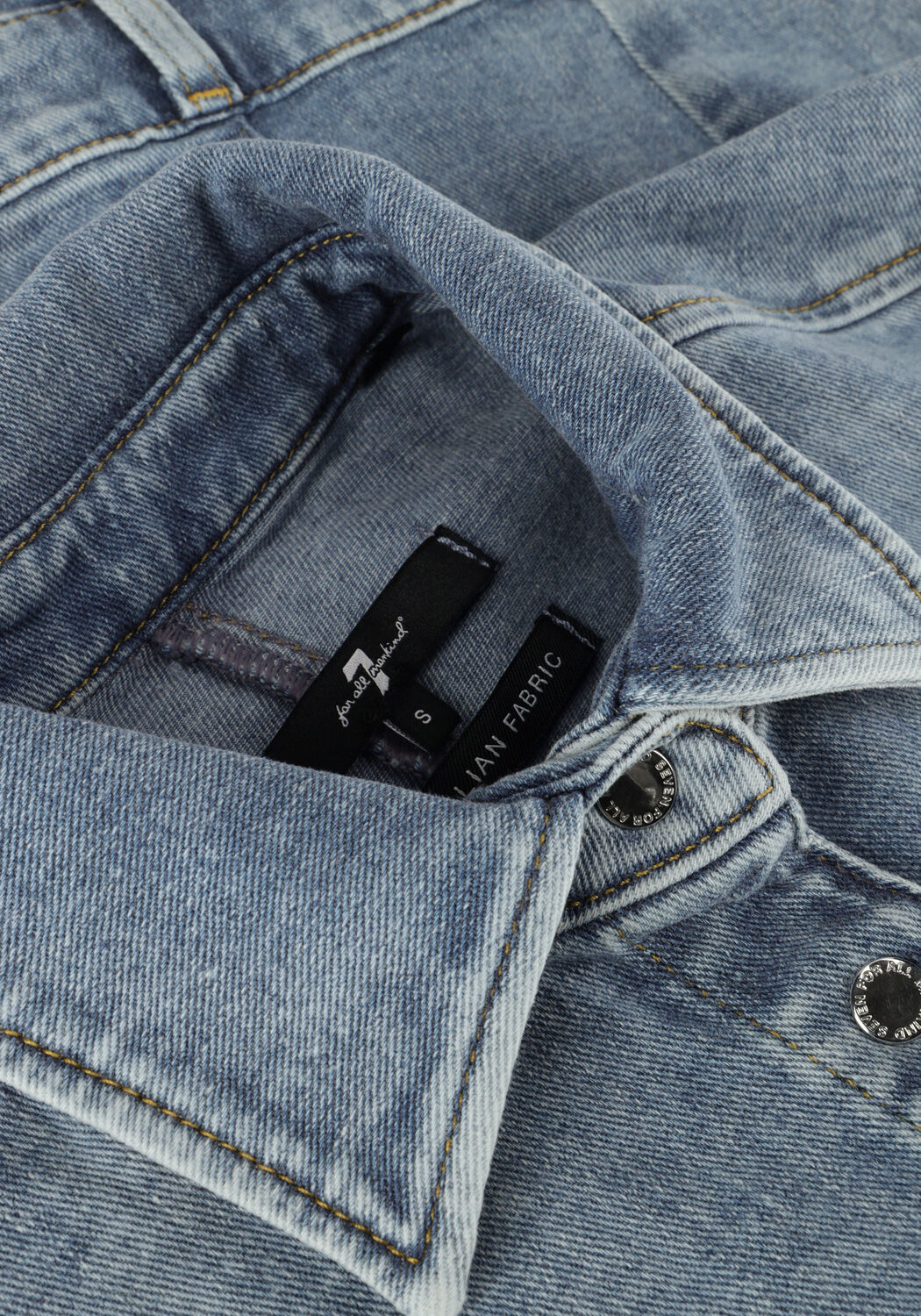 Lichtblauwe 7 FOR ALL MANKIND Jumpsuit LUXE JUMPSUIT MORNING SKY - large