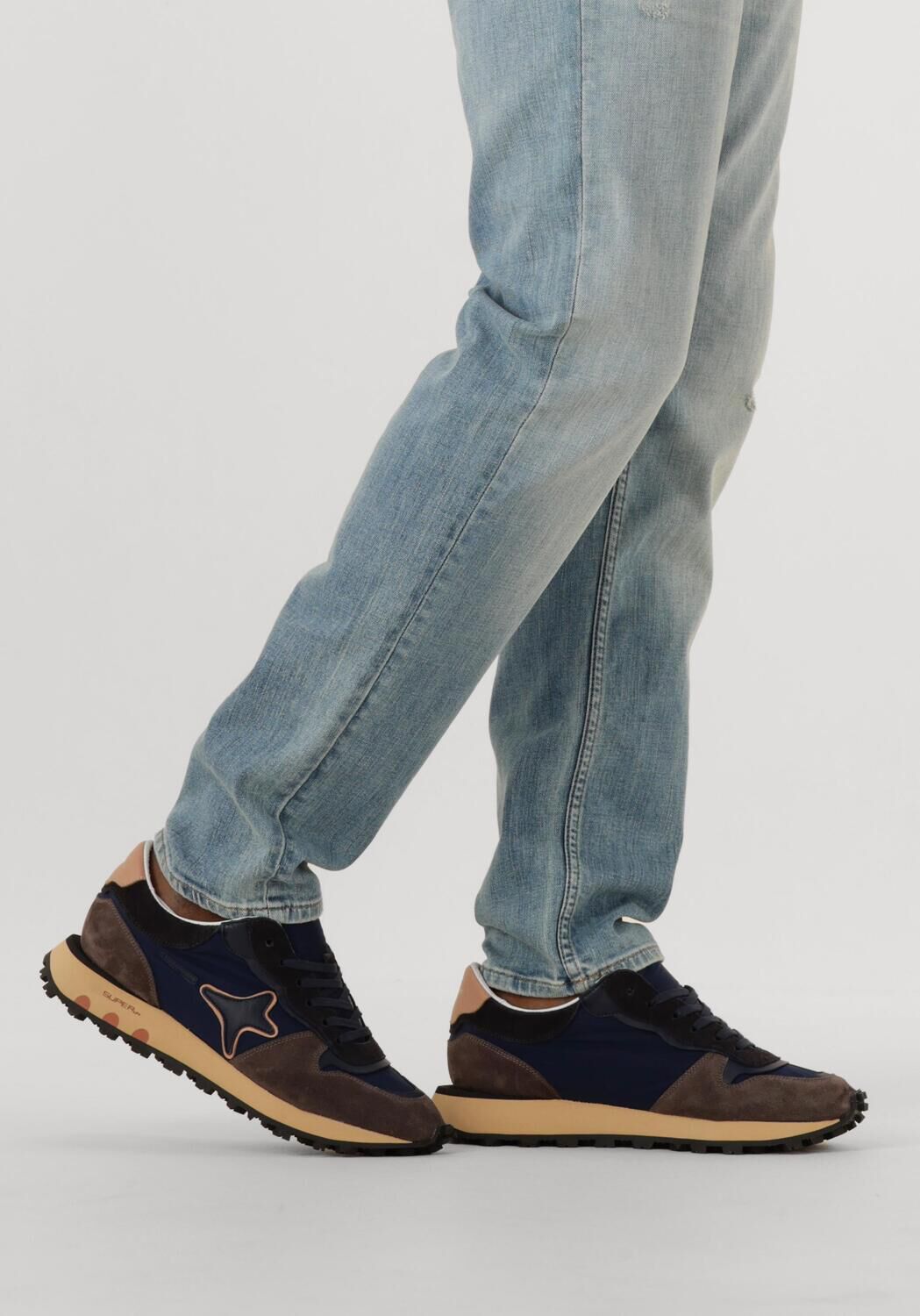 Blauwe AMA BRAND DELUXE Lage sneakers S.RUN MEN - large