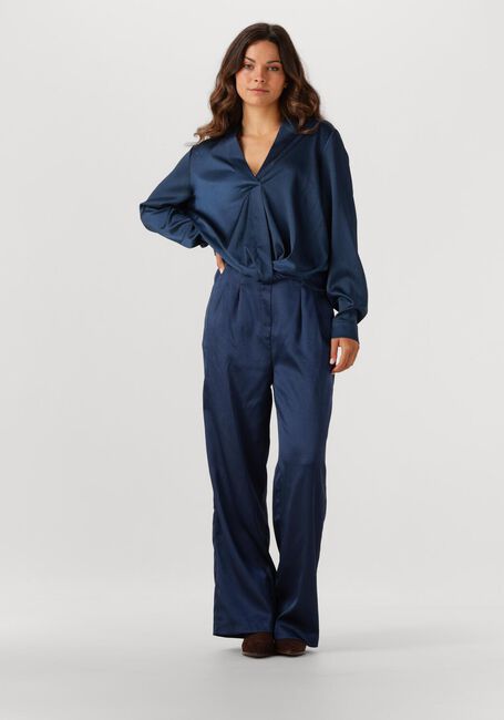 Donkerblauwe AMAYA AMSTERDAM Wijde broek LOLA - large