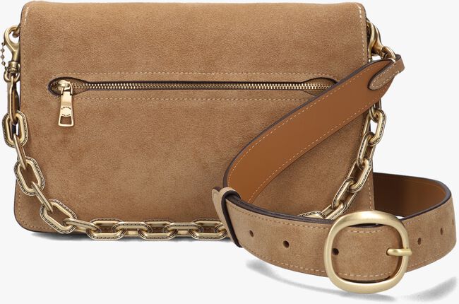Bruine COACH Schoudertas SUEDE CHAIN TABBY Bruine COACH Schoudertas SUEDE CHAIN TABBY - large