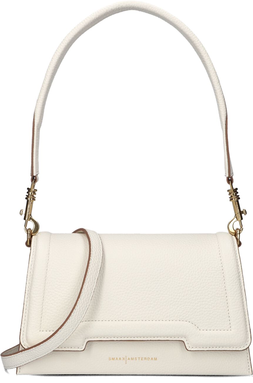 Smaak Amsterdam Schoudertas
Dames Bitti, Materiaal: Leer, Kleur: Wit afbeelding 1