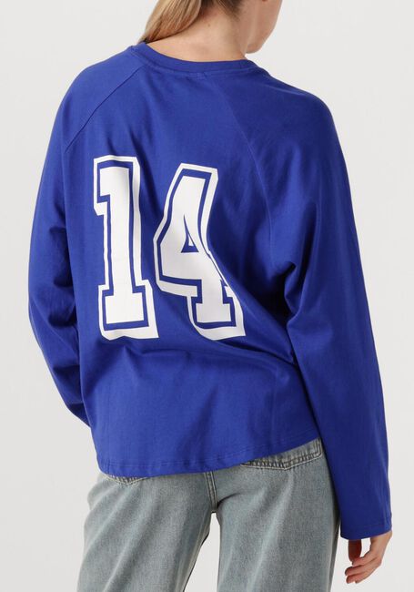 Kobalt ALIX THE LABEL T-shirt LADIES KNITTED RAGLAN LONGSLEEVE - large