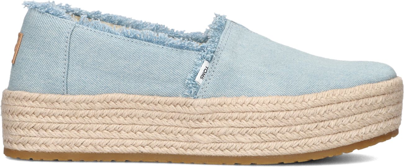 Toms Espadrilles
Dames Valencia, Maat: 42, Materiaal: Canvas, Kleur: Blauw