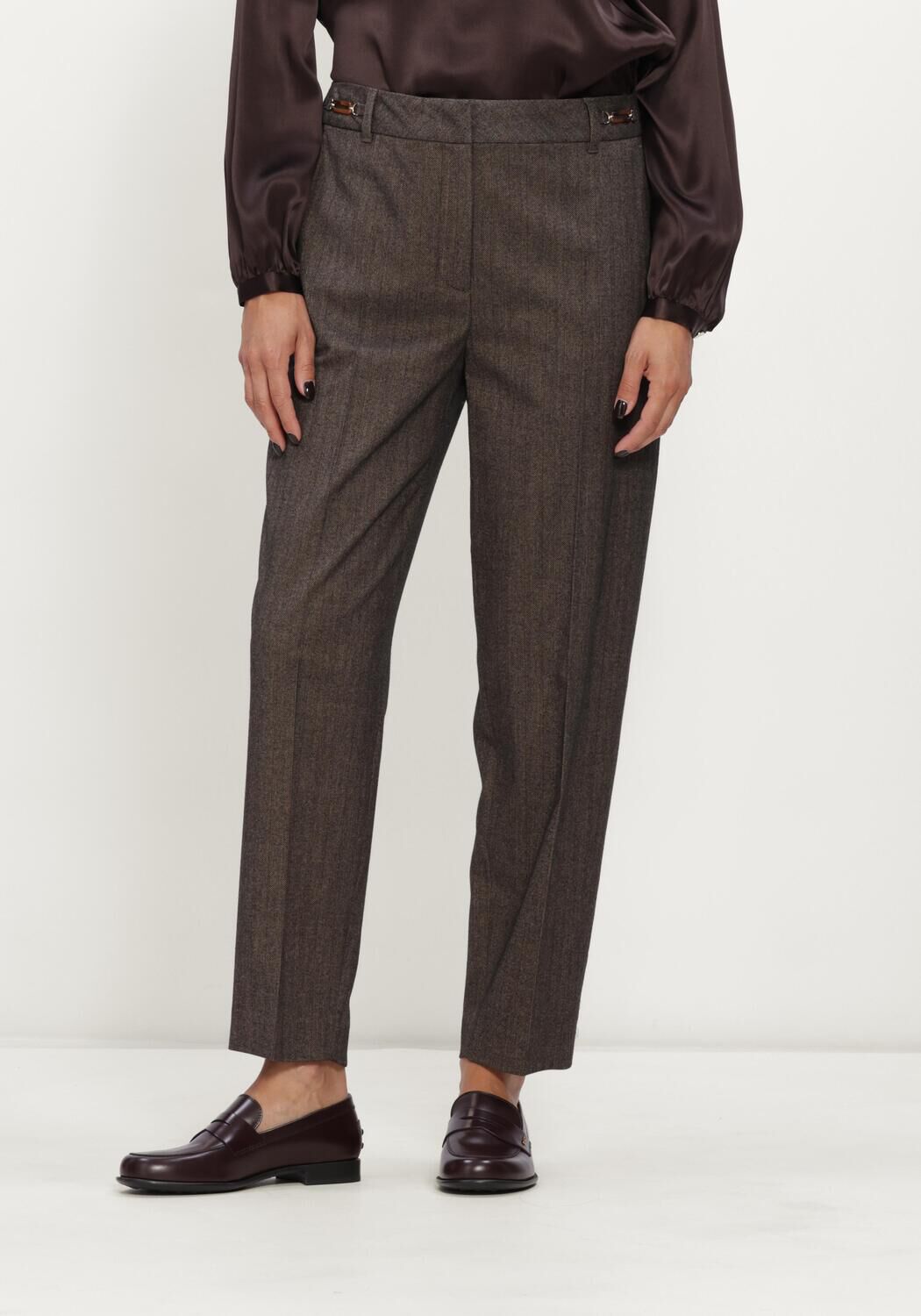 Bruine MARC CAIN COLLECTION Pantalon PANTALON FORDON - large