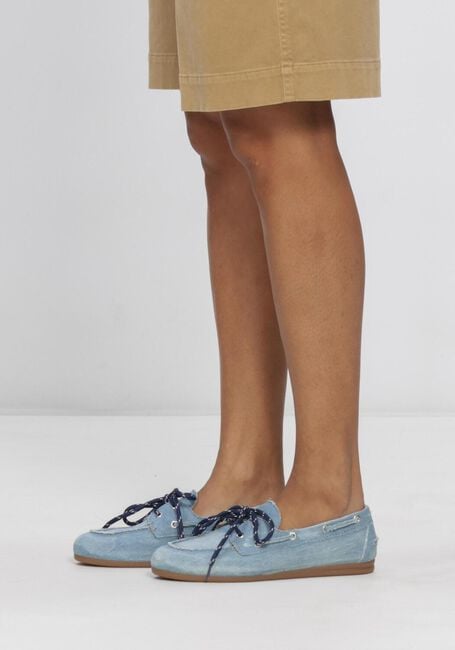 Blauwe POSA Mocassins BOAT LOAFER - large