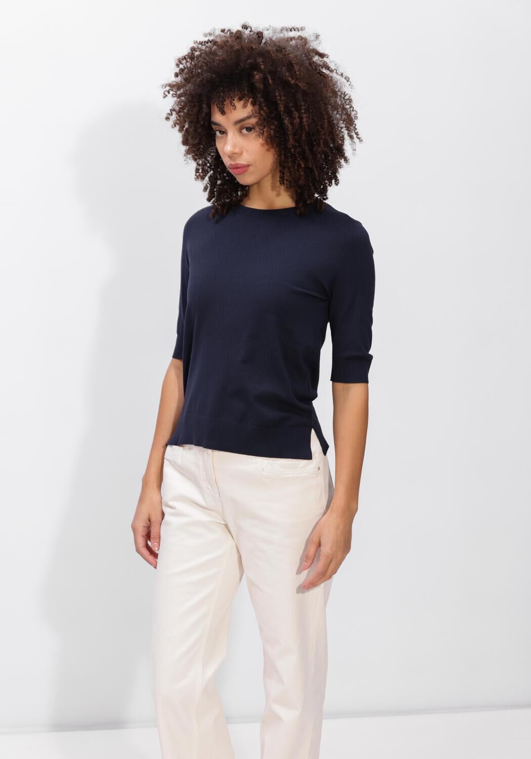 Donkerblauwe LUISA CERANO Top 138757/5094-00 - large