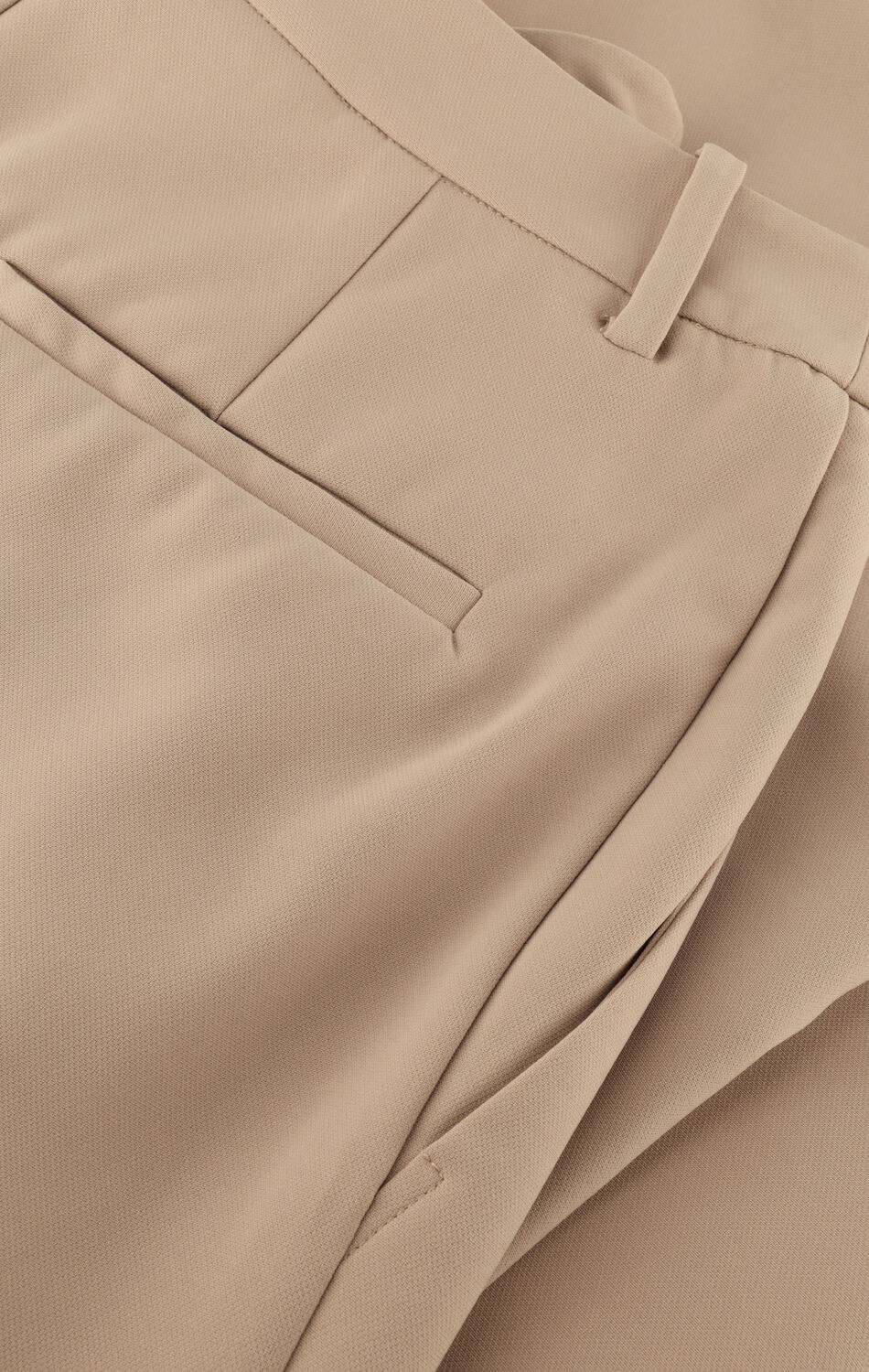 Beige DANTE6 Wijde broek ALAIN STRAIGHT LEG PANTS - large