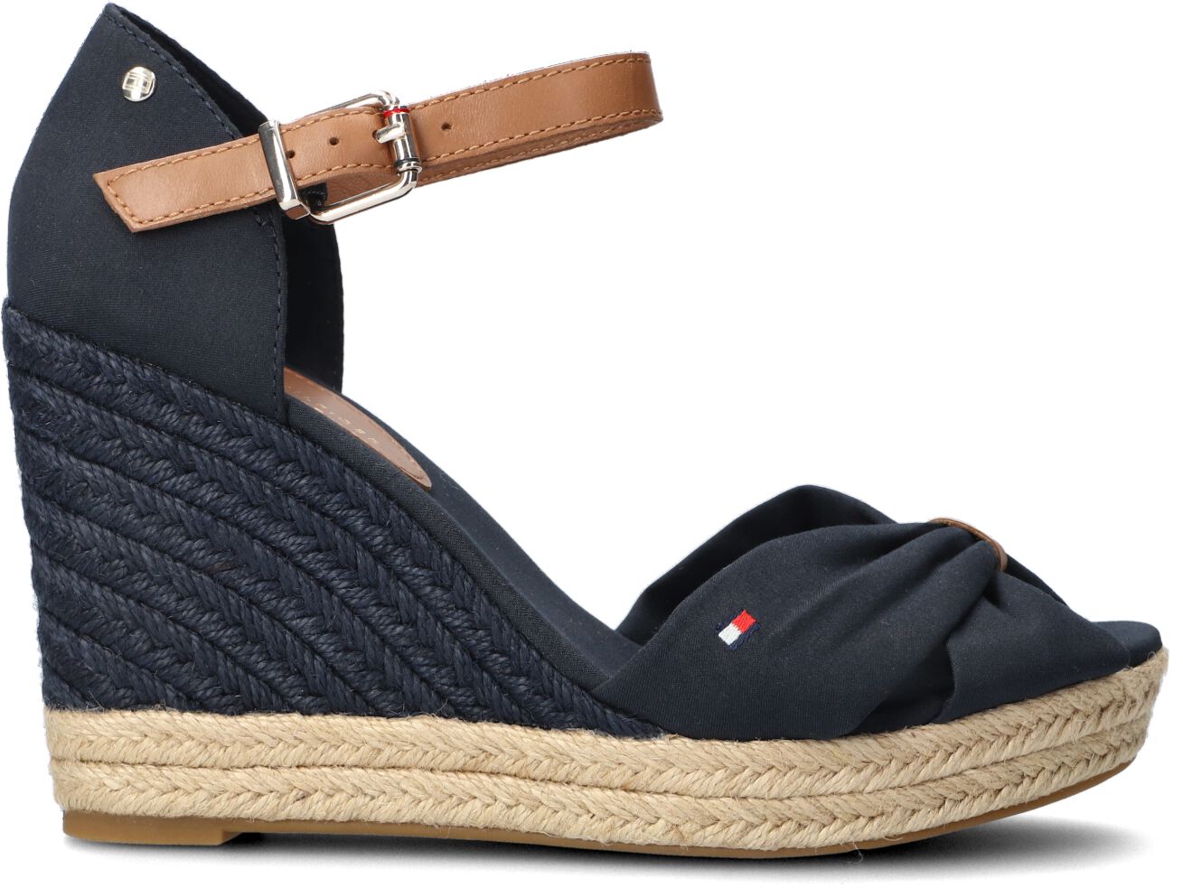 Tommy Hilfiger Espadrilles
Dames Basic Open Toe High Wedge, Maat: 39, Materiaal: Textiel, Kleur: Blauw