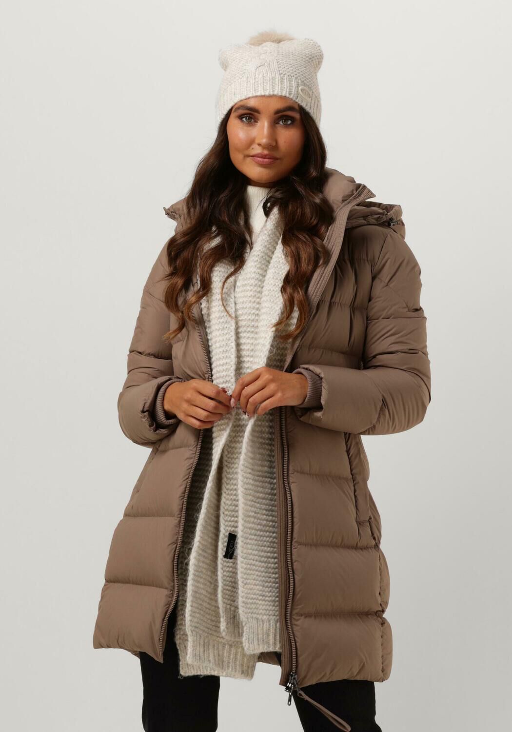 Beaumont Gewatteerde Jas Dames Layla, Maat: 40, Kleur: Ecru