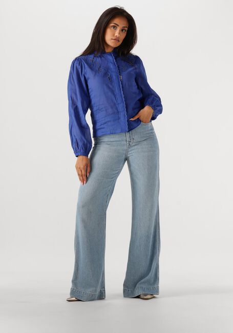 Blauwe SUNCOO Blouses LEONY - large