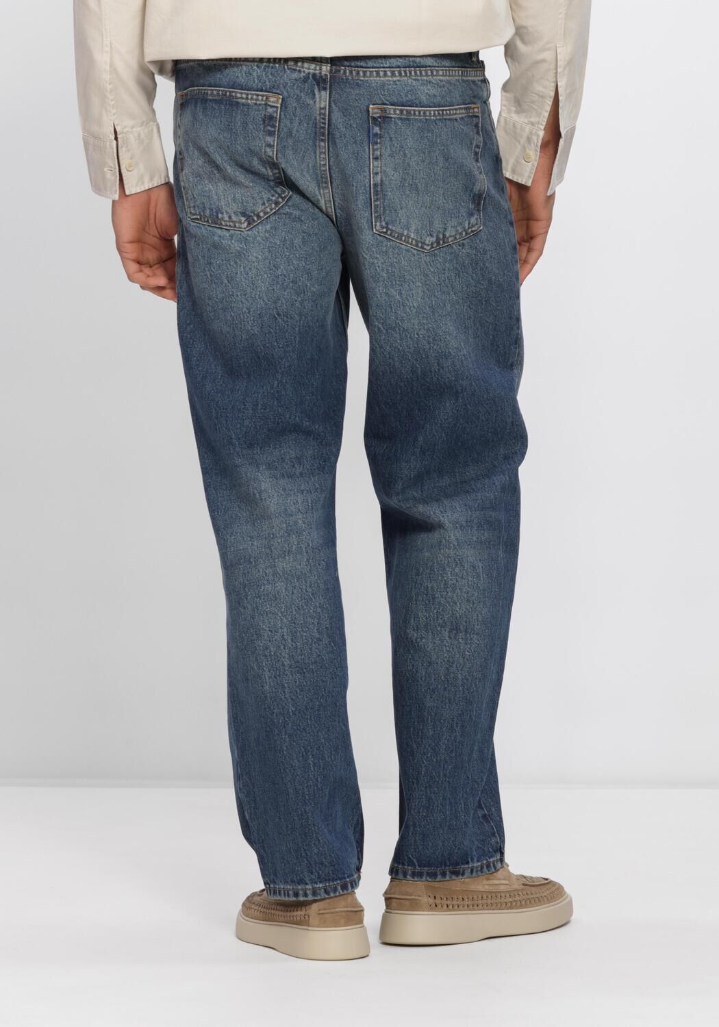 Blauwe NN.07 Wide jeans OTIS 1847 - large