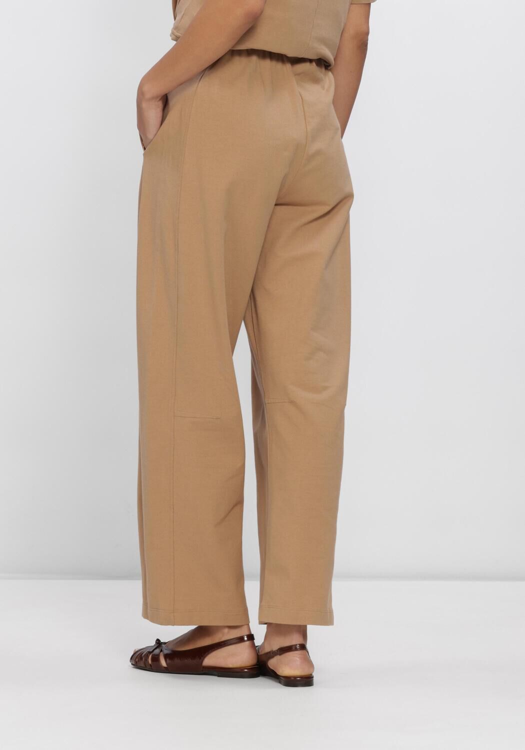 Camel MAX MARA Broeken JERSEY TROUSERS - large