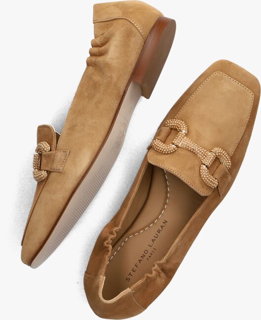Camel STEFANO LAURAN Loafers 14557 - large