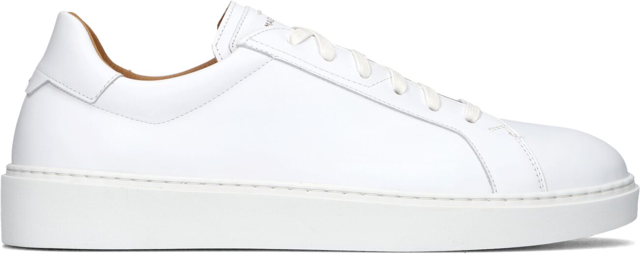 Magnanni Lage Sneakers Heren 24720, Maat: 39, Materiaal: Leer, Kleur: Wit