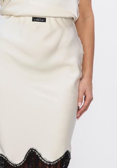 Beige HAUTE L'AMITI&Eacute; Rokken NAOMI LINGERIE PENCIL SKIRT - large