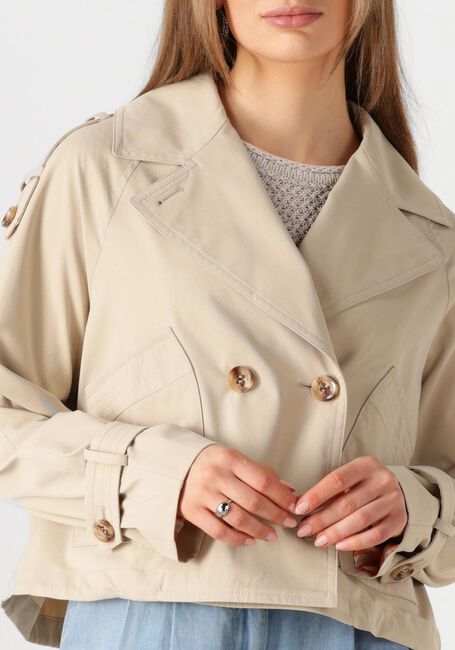 Beige BEAUMONT Trenchcoats GRACY SHORT TRENCH - large