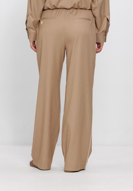 Camel ALIX THE LABEL Broeken LADIES WOVEN 2 TONE PANTS - large