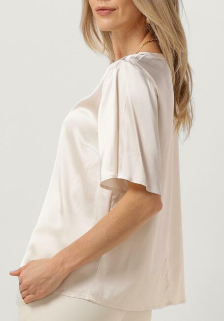 Ecru MOS MOSH Blouses EVIE SS SATIN BLOUSE - large