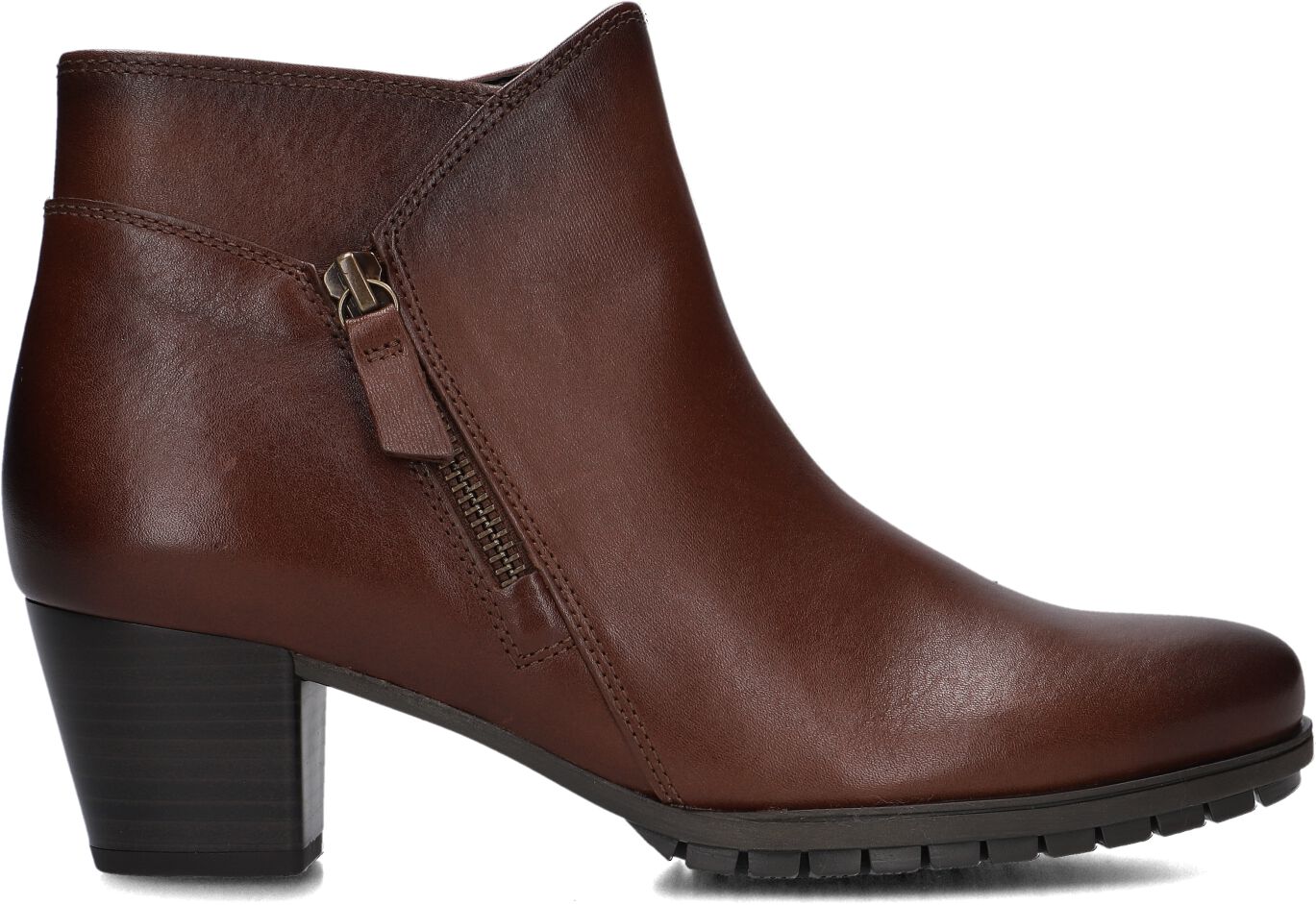 Gabor Enkellaarsjes
Dames 603.1, Maat: 42, Materiaal: Leer, Kleur: Cognac