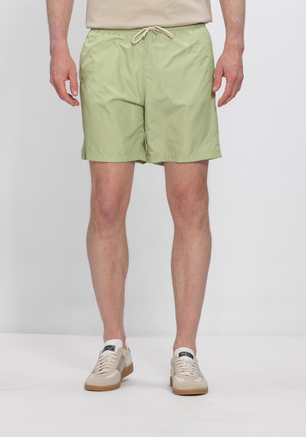 Grijze BERWICH Korte broek BERMUDA ELAX OL0760 - large