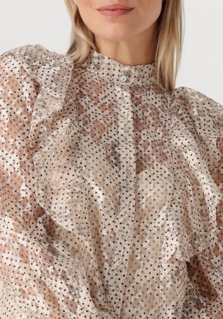 Gebroken wit BRUUNS BAZAAR Blouses BBYONAS SHIRT - large