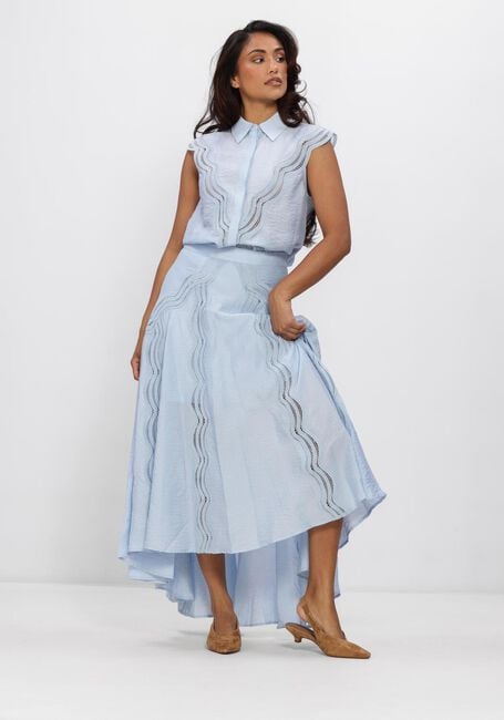 Lichtblauwe COPENHAGEN MUSE Top CMCOLE-SHIRT - large